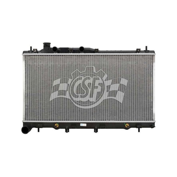 CSF 3142 1 Row Plastic Tank Aluminum Core Radiator