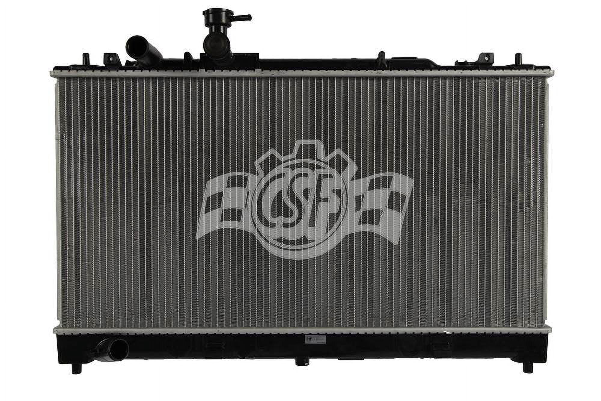 Csf 3192 Radiator CSF 3192 1 Row Plastic Tank Aluminum Core Radiator - Walmart.com