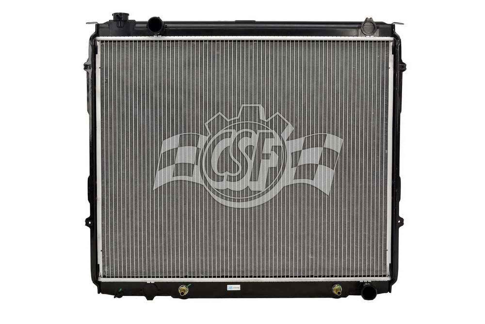 CSF 3237 1 Row Plastic Tank Aluminum Core Radiator