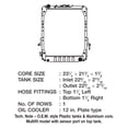 thumbnail image 1 of CSF 3242 - Engine Coolant Radiator, 1 of 4