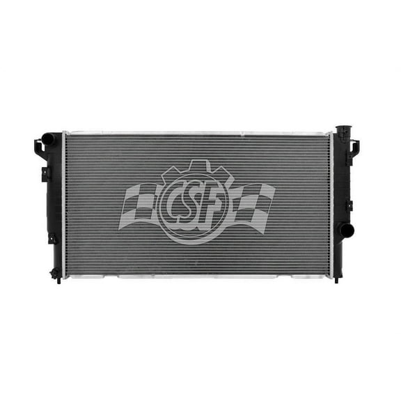 CSF 3273 2 Row Plastic Tank Aluminum Core Radiator