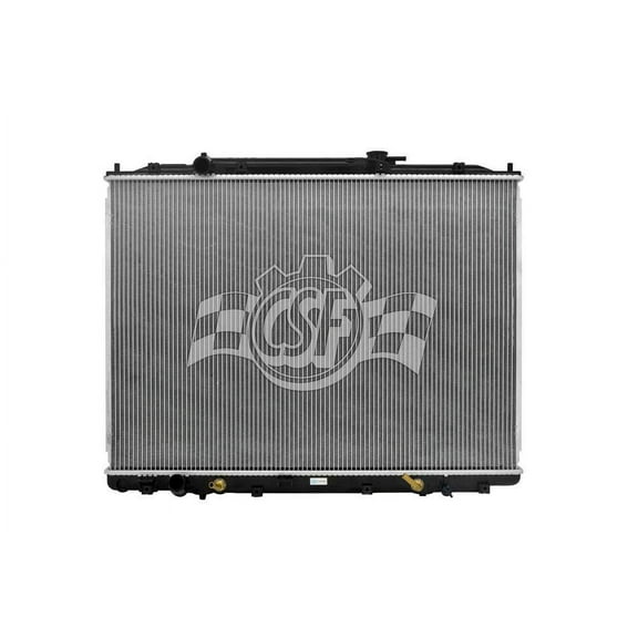 CSF 3284 1 Row Plastic Tank Aluminum Core Radiator