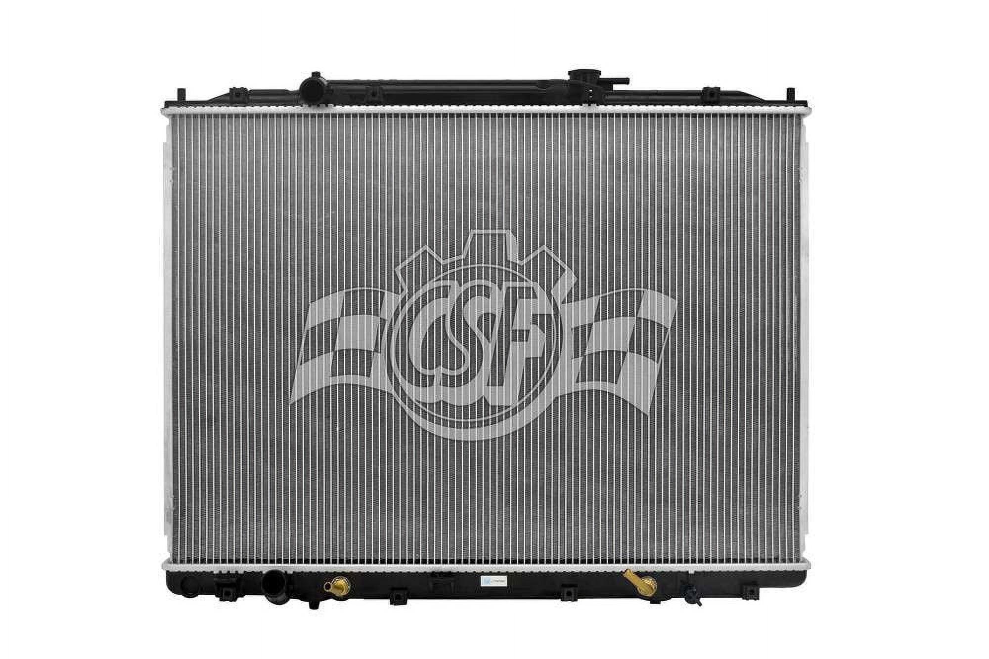CSF 3284 1 Row Plastic Tank Aluminum Core Radiator