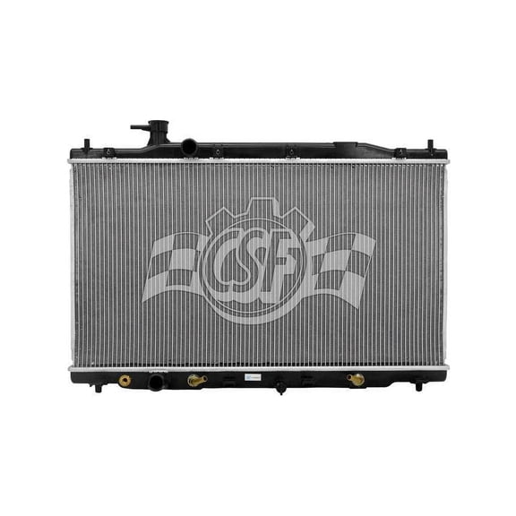CSF 3338 1 Row Plastic Tank Aluminum Core Radiator