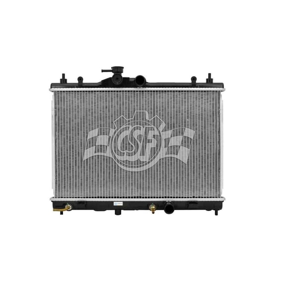 CSF 3347 1 Row Plastic Tank Aluminum Core Radiator