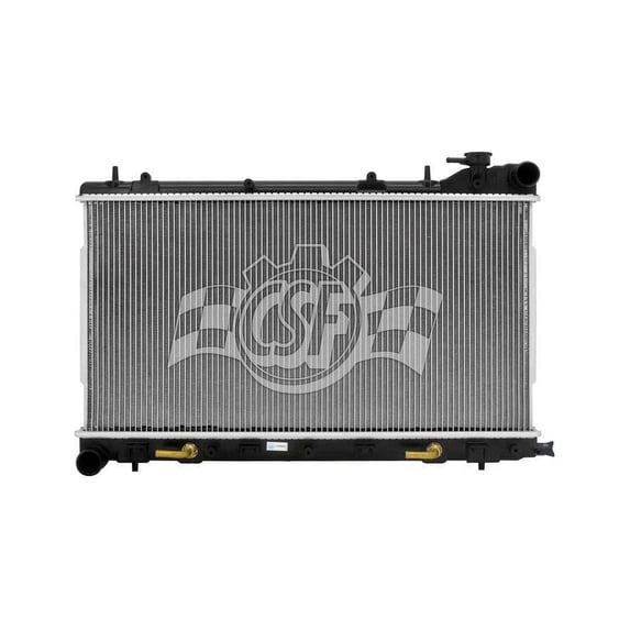 CSF 3391 1 Row Plastic Tank Aluminum Core Radiator