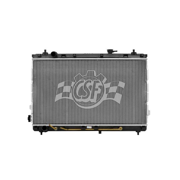 CSF 3409 1 Row Plastic Tank Aluminum Core Radiator