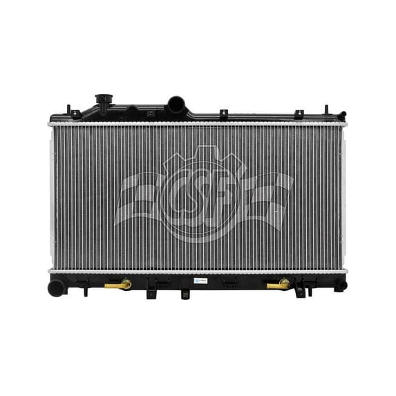 CSF 3439 1 Row Plastic Tank Aluminum Core Radiator