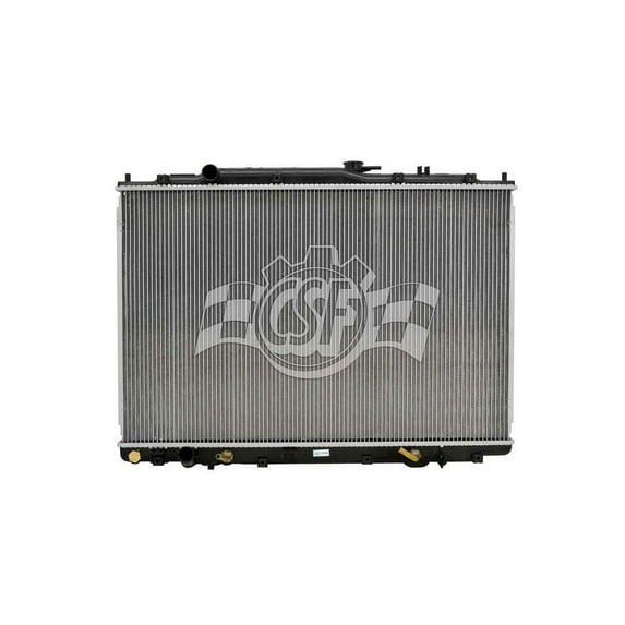 CSF 3472 1 Row Plastic Tank Aluminum Core Radiator
