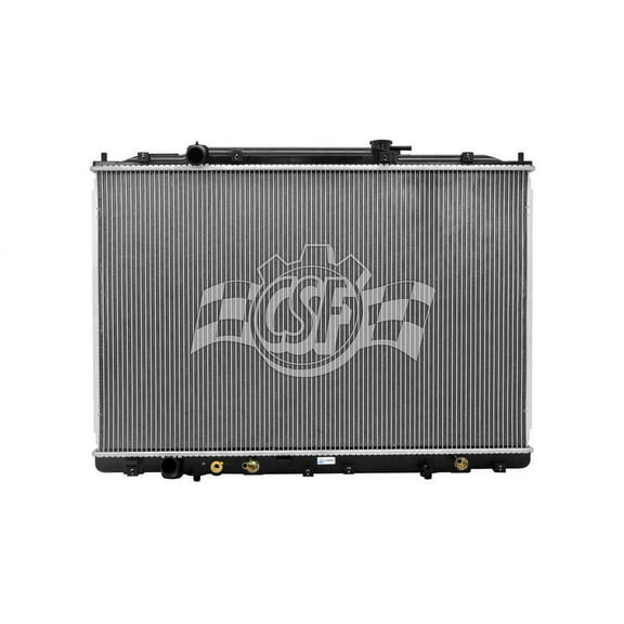 CSF 3476 1 Row Plastic Tank Aluminum Core Radiator