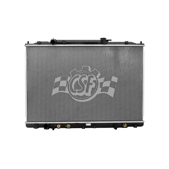 CSF 3476 1 Row Plastic Tank Aluminum Core Radiator