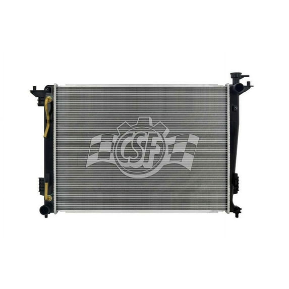 CSF 3487 1 Row Plastic Tank Aluminum Core Radiator