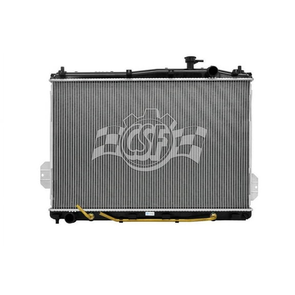 CSF 3488 1 Row Plastic Tank Aluminum Core Radiator