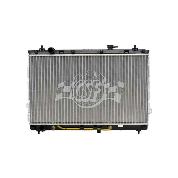 CSF 3492 1 Row Plastic Tank Aluminum Core Radiator