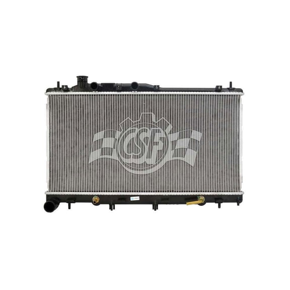 CSF 3501 1 Row Plastic Tank Aluminum Core Radiator