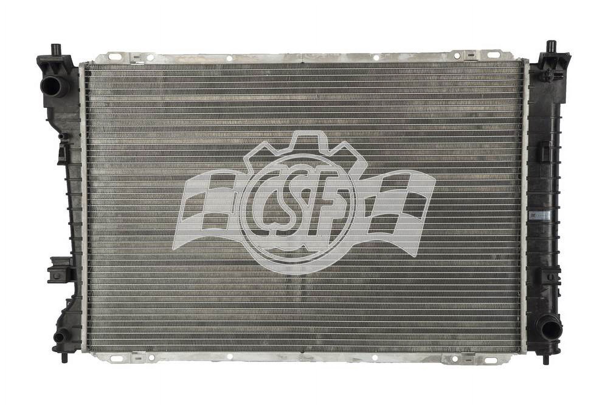 CSF 3531 1 Row Plastic Tank Aluminum Core Radiator - Walmart.com