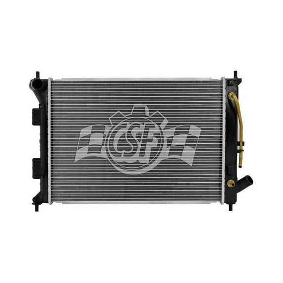 CSF 3538 1 Row Plastic Tank Aluminum Core Radiator