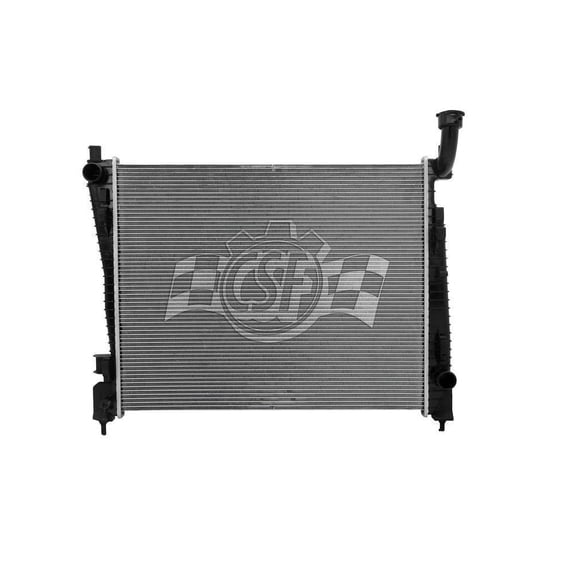 CSF 3543 1 Row Plastic Tank Aluminum Core Radiator