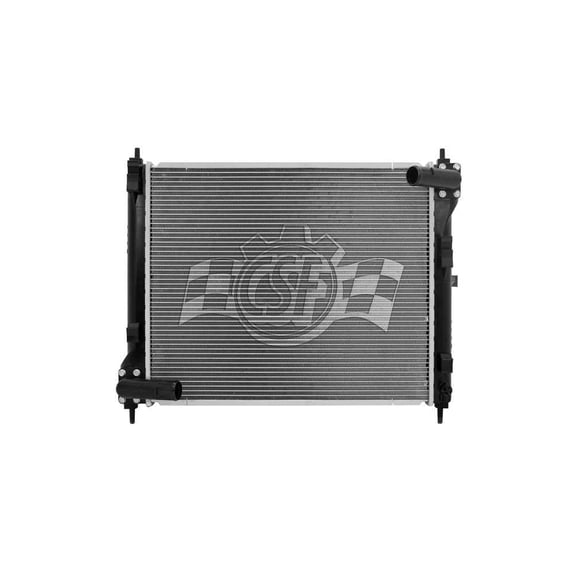 CSF 3549 1 Row Plastic Tank Aluminum Core Radiator