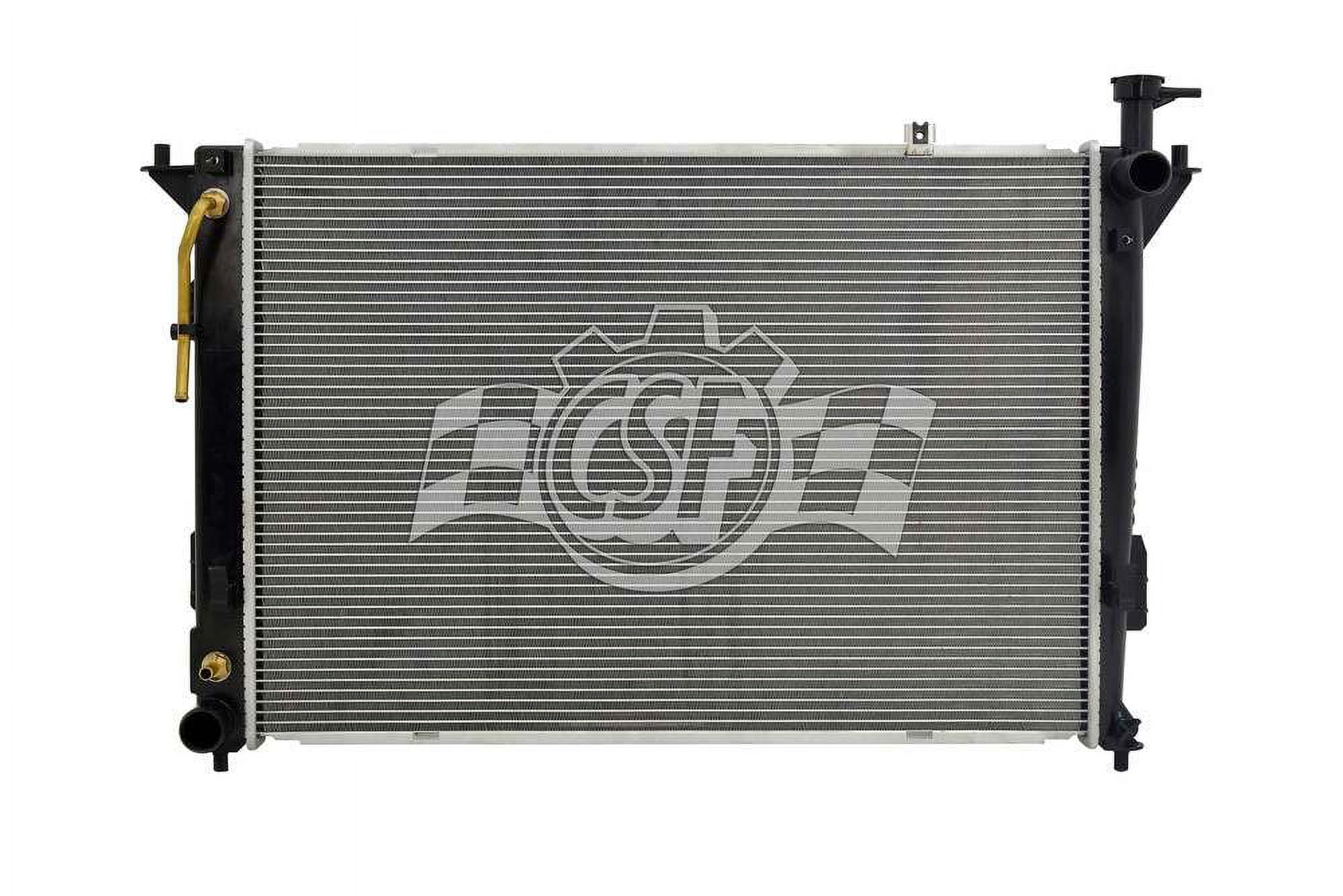 CSF 3615 1 Row Plastic Tank Aluminum Core Radiator - Walmart.com