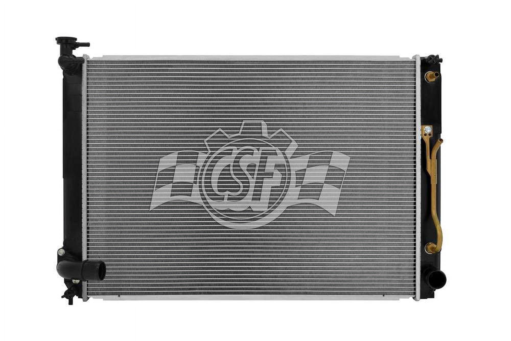 Tank Look Radiator CSF 3638 1 Row Plastic Tank Aluminum Core Radiator - Walmart.com