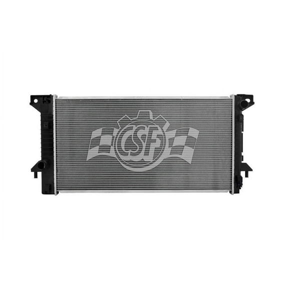 CSF 3670 1 Row Plastic Tank Aluminum Core Radiator