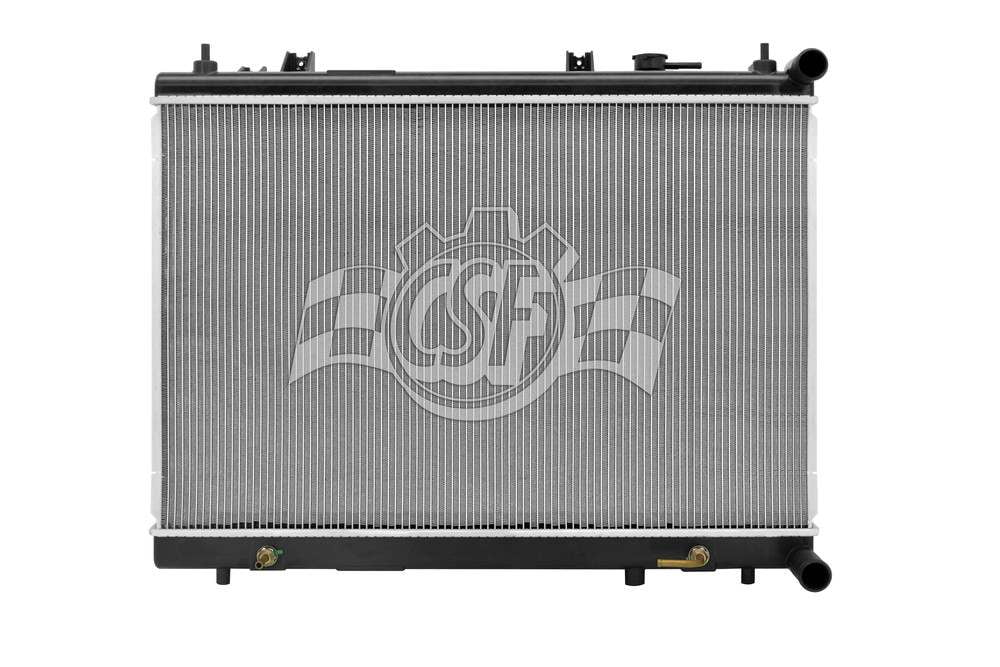 3688 Radiator CSF 3680 1 Row Plastic Tank Aluminum Core Radiator - Walmart.com