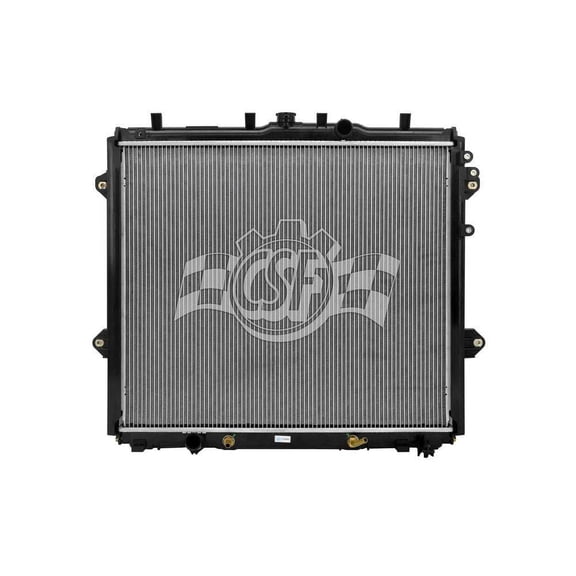CSF 3698 1 Row Plastic Tank Aluminum Core Radiator