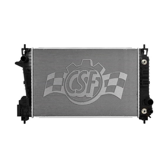 CSF 3734 1 Row Plastic Tank Aluminum Core Radiator