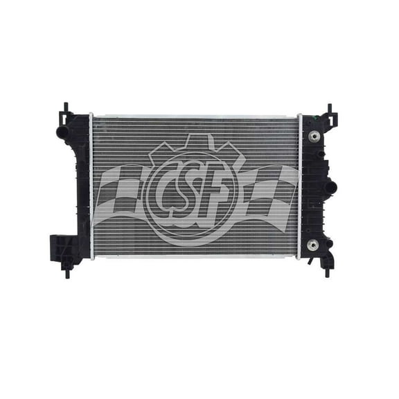 CSF 3736 1 Row Plastic Tank Aluminum Core Radiator
