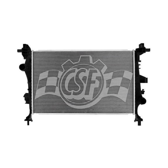 CSF 3801 1 Row Plastic Tank Aluminum Core Radiator