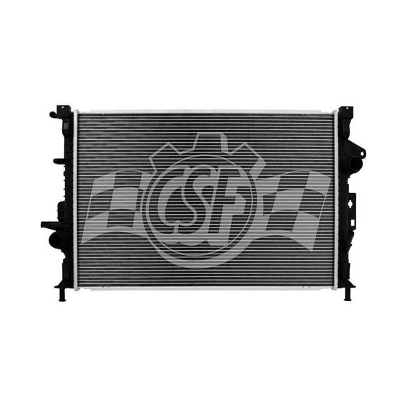 CSF 3812 1 Row Plastic Tank Aluminum Core Radiator