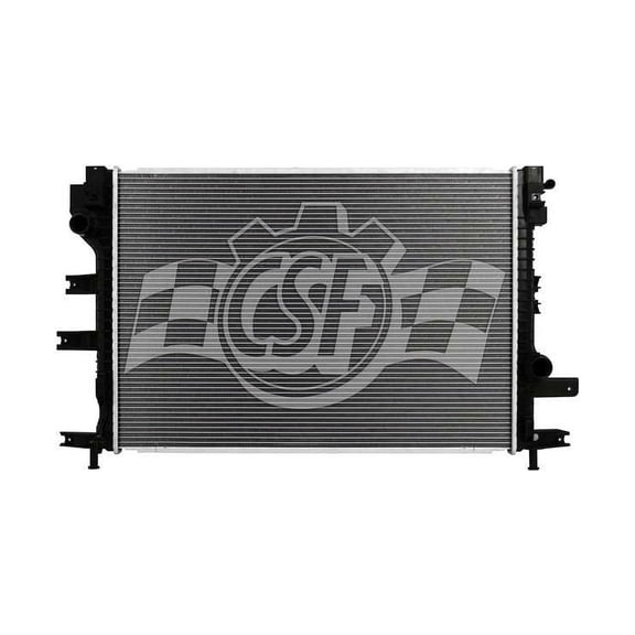 CSF 3814 1 Row Plastic Tank Aluminum Core Radiator