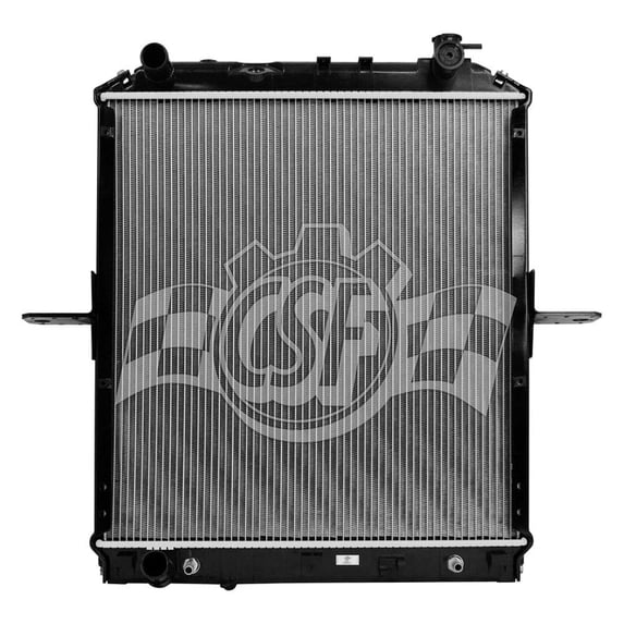 CSF 3832 1 Row Plastic Tank Aluminum Core Radiator