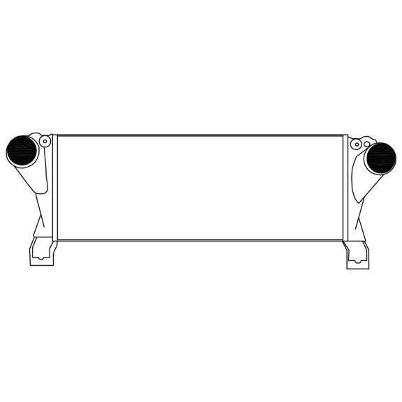 CSF 6098 Intercooler RADIATOR