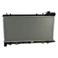 thumbnail image 1 of CSF Aluminum Core Radiator, 1 Row Plastic Tank, 1 of 2