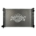 thumbnail image 1 of CSF Aluminum Core Radiator, 1 Row Plastic Tank, 1 of 2