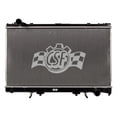 thumbnail image 1 of CSF Aluminum Core Radiator, 1 Row Plastic Tank, 1 of 2