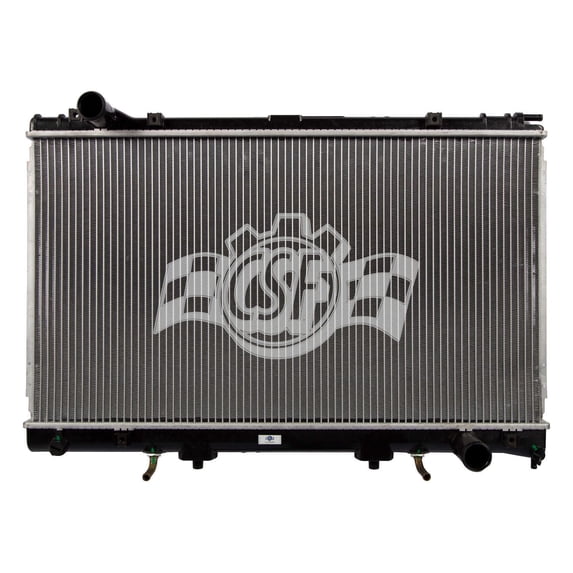 CSF Aluminum Core Radiator, 1 Row Plastic Tank