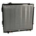 thumbnail image 1 of CSF Aluminum Core Radiator, 1 Row Plastic Tank, 1 of 2