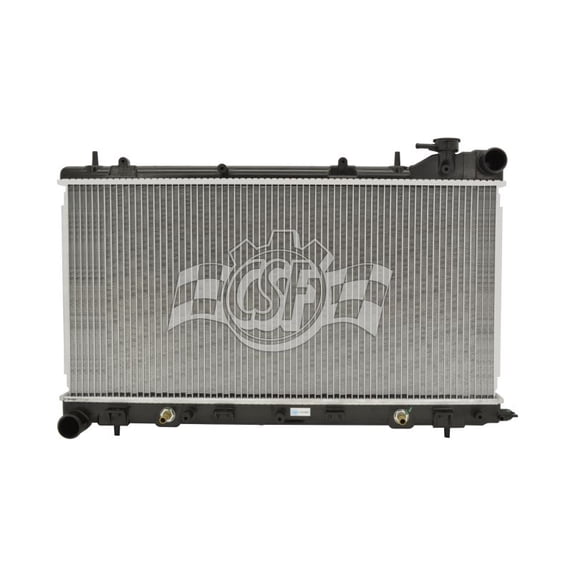 CSF Aluminum Core Radiator, 1 Row Plastic Tank