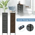 thumbnail image 1 of CSHPO 4 Drawer Fabric Dresser Storage Tower, Dresser Chest with Wood Top, Organizer Unit for Closets Bedroom Nursery Room Hallway, 1 of 6