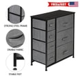 thumbnail image 1 of CSHPO Dresser for Bedroom, 7 Drawer Dresser, Wooden Dresser, Modern Storage Chest of Drawers for Living Room, Hallway, Entryway, Bedroom Furniture, 1 of 11
