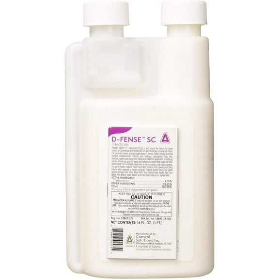 D-FENCE SC Insecticide - 16 fl oz Bottle by Conrol Solutions