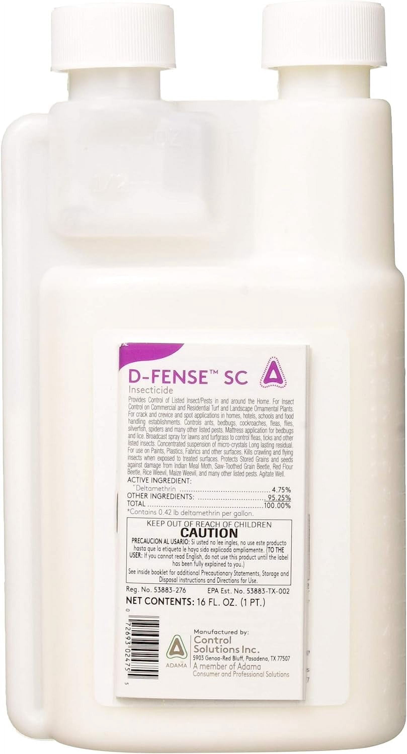 D-FENCE SC  Insecticide - 16 fl oz Bottle by  Control Solutions