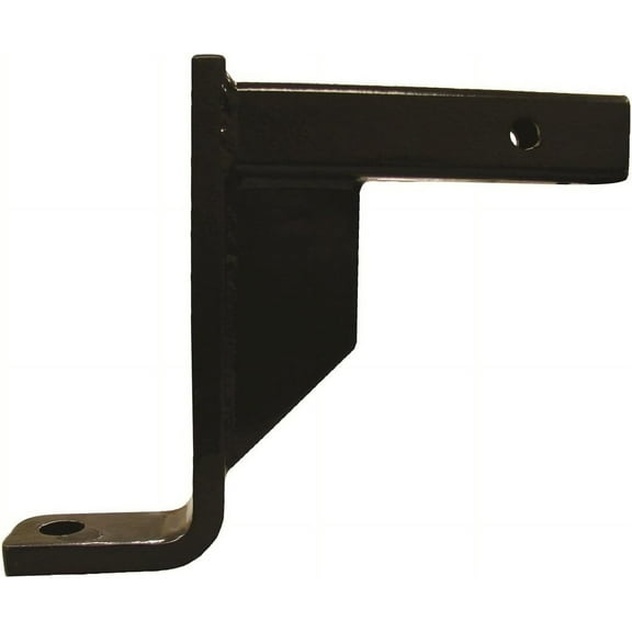 CSI Accessories Trailer Hitch Ball Mount - 10" Drop, 5000 lb Towing, 500 lb Tongue Weight , Fits 2" Receiver, All Steel, Black Powder Coated