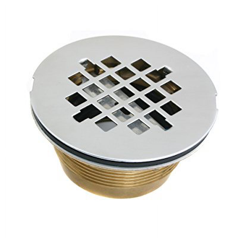 CSI Bathware DRA101 Shower Drain, 2Inch Brass NoCaulk Shower Drain