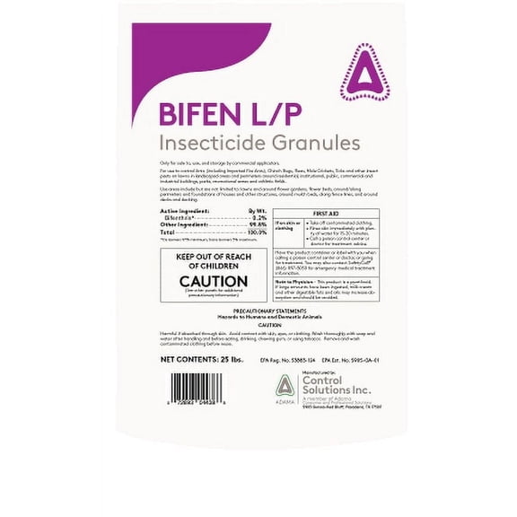 CSI Bifen L/P Professional Grade Insecticide Granules Repellent, 25 lb