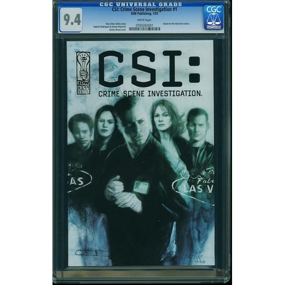 CSI: Crime Scene Investigation #1 - CGC 9.4 Comic Book