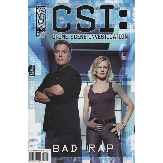 CSI: Crime Scene Investigation-Bad Rap #2 VF ; IDW Comic Book